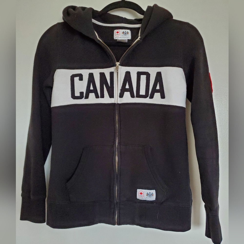 Hudson's Bay "Canada" Zip-Up Hoodie